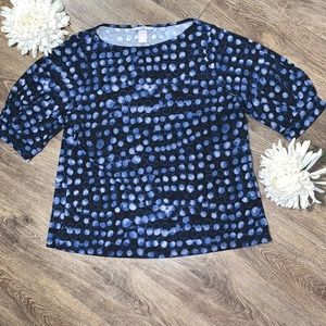 H&M Circle of Blues Blouse